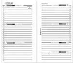 Įdėklas planuokliui bind Kalendereinlage 2025 Mini B570225 7,9 x 12,5 cm