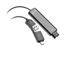 HP Poly DA75 USB į QD juodas adapteris TAA