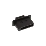 InLine Dust Cover DisplayPort lizdui, juoda, 50 vnt.