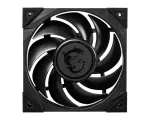 MSI MEG SILENT GALE P12 tylus ventiliatorius 120mm, PWM, subalansuotas statinis slėgis, LCP mentės, HDB guolis, antivibraciniai pagalvėlės, 300mm kabelis