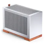 Jonsbo T9 Black PC korpusas Mini-ITX su PCIe 5.0 kabeliu - juodas (T9 BLACK PCIE 5.0)