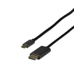 EFB Elektronik EBUSBC-DP12K.2 vaizdo kabelio adapteris 2 m USB Type-C &ndash; DisplayPort juodas