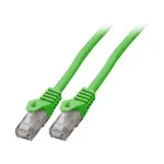 EFB RJ45 Patch kabelis Cat.5e U/UTP LSZH CCA AWG24/7 žalias 1m