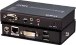 ATEN CE611 Mini USB HDBaseT DVI KVM Extender - Siųstuvas ir Imtuvas - Iki 100 m
