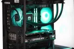 Kompiuteris Actina PC su AMD Ryzen 7 7800X3D, 32 GB DDR5, 1 TB SSD, AMD Radeon RX 9070 XT, Midi Tower, juodas