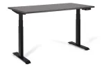 UNIQUE ACTIVE I Electric Height Adjustable Desk 140x70 cm Black