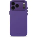 Decoded AntiMicrobial Silicone Backcover, skirta iPhone 17 Pro Max, suderinama su MagSafe, Future Dusk