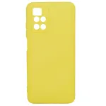 Evelatus Nano Silicone Case Soft Touch TPU, skirta Xiaomi Redmi 10 - Geltona