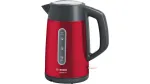 Elektrinis virdulys Bosch TWK4P434 &mdash; 1,7 l, 2400 W, juodas/raudonas