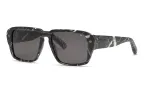 Philipp Plein vyri&scaron;ki akiniai nuo saulės SPP081-550Z21 juodi/pilki 55/17/145 mm