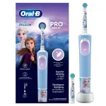 Oral-B Pro Kids vaiki&scaron;kas besisukantis-osciliuojantis dantų &scaron;epetėlis &Scaron;viesiai mėlyna