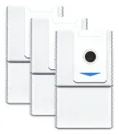 Dulkių mai&scaron;eliai Ecovacs DDB030031 robotiniam dulkių siurbliui, balti, 3 vnt. pakuotė