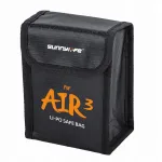 SUNNYLIFE Ugniai atsparus dėklas 2 DJI Air 3 / 3S baterijoms