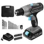 Akumuliatorinis gręžtuvas-suktuvas Cecotec Cecoraptor Perfect Drill 2020 Advance