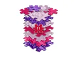 Muffik Orthopedic Sensory Mat Set 11-in-1 Pink 11 Puzzle Pieces Sensory Mat MFK-063