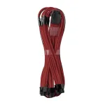CableMod C-Series PRO ModMesh 12VHPWR į 3x PCI-e laidas, skirtas Corsair - 60cm, tamsiai raudonas
