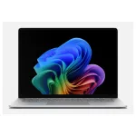 Microsoft Surface Laptop 8th Edition 15 inch ne&scaron;iojamasis kompiuteris su Snapdragon X2 Elite, 16GB RAM, 512GB SSD, Platinum