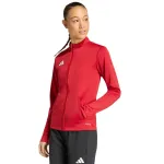 adidas Entrada 26 moteri&scaron;ka treniruočių striukė raudona JZ6601 dydis L