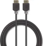 Nedis High Speed HDMI laidas su Ethernet 4K@60Hz 18 Gbps 7,5 m antracito spalvos