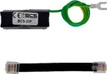 BCS-ZIP Ethernet apsauga nuo vir&scaron;įtampių, skirta PoE ir Gigabit LAN &ndash; iki 90W, 2 kA, aliuminio korpusas