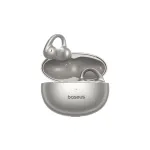 Baseus Bowie MC1 Pro atvirų ausų segtukinės ausinės su Bluetooth 5.3, ENC, IPX4, 40h veikimo laikas - sidabrinės