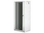 Lanberg WF01-6427-10S 27U sieninė 19 colių spinta, 600x450 mm, pilkos spalvos, nesurinkta
