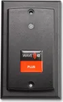 RF IDeas WAVE ID Plus SDK su iCLASS SE ir Seos pavir&scaron;inio montavimo juodos spalvos USB skaitytuvas