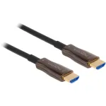 DeLOCK aktyvus optinis HDMI laidas 8K 60Hz 10m, vyri&scaron;kas į vyri&scaron;ką