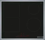 Bosch Serie 6 PVS64RHB1E indukcinė kaitlentė, juoda, įmontuojama, 60 cm, 4 zonos
