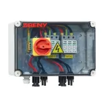 BENY PV DC atjungimo skydas, 2 eilučių įėjimas į 2 eilučių i&scaron;ėjimą, IP65 lauko korpusas