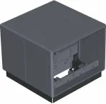 OBO Bettermann Telitank T4B skirstomoji dėžutė 118x118x97mm IP65 grafito juoda 7408292