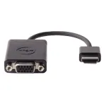 Dell HDMI į VGA aktyvus adapterio kabelis (MF0V6) - 1920x1200, juodas