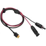 Įkrovimo kabelis EcoFlow LMC4-XT60I-3.5M juodas raudonas