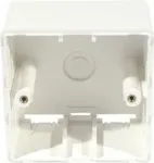 EXERTIS CONNECT pavir&scaron;inio montavimo dėžutė RJ45 Keystone moduliams, 2 prievadų, grynai balta (272020)