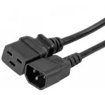 EXERTIS CONNECT IEC C14 į C19 maitinimo prailginimo kabelis, 3 m, juodas, 808007