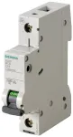 Siemens 5SL61026 SENTRON 5SL automatinis jungiklis, 1 polių, 2 A, C charakteristikos, 6 kA, 230/400 V AC, DIN bėgiui, 1 modulio plotis
