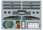 M&auml;rklin 08194 H0 C-Track rinkinys &ndash; ie&scaron;mai, at&scaron;aka ir buferinis stabdys