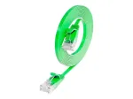 Wirewin Cat.6 plonas tinklo kabelis U/UTP 10 m žalias PKW-SLIM-KAT6 10.0 GN