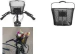 FISCHER E-Bike PLUS vairo krep&scaron;ys, smulkaus tinklo plieninė viela, juodas, greito atleidimo, 5 kg 50653