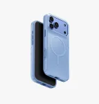 UNIQ Clario MagClick įkrovimo dėklas iPhone 18 Pro Max / 17 Pro Max - mėlynas