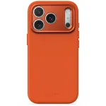 Decoded AntiMicrobial silikoninis nugarėlės dangtelis, skirtas iPhone 18 Pro Max / 17 Pro Max, suderinamas su MagSafe, terakotos spalvos