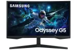 Monitorius Samsung G55C 68,6 cm (27 colių) 2560 x 1440 pikselių Wide Quad HD LED juodas