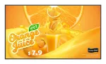 LG 49UH5Q-E Signage ekranas 124,5 cm (49 inch) LCD 4K Ultra HD 500 cd/m&sup2; Wi-Fi WebOS