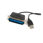 StarTech.com ICUSB1284 USB &ndash; lygiagretusis spausdintuvo adapterio kabelis, 1,8 m (6 ft), Centronics / IEEE 1284, USB 2.0, ki&scaron;tukas&ndash;ki&scaron;tukas