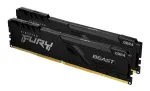 Kingston Technology FURY Beast 64GB 3200MT/s DDR4 CL16 DIMM (2 modulių rinkinys) Juoda