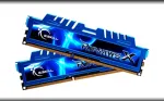 Atminties modulis G.SKILL RipjawsX DDR3 16GB (2x8GB) 2400 MHz CAS11 240-pin DIMM 1.65V su au&scaron;intuvu