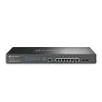 TP-Link Omada 8 prievadų 2.5GBASE-T ir 2 prievadų 10GE SFP+ L2+ valdomas jungiklis su 8 prievadų PoE+
