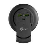 Įkroviklis i-tec Built-in Desktop Fast Charger USB-C PD 3.0 + 3x USB 3.0 QC3.0 96 W