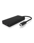 ICY BOX IB-HUB1429-CPD USB 3.2 Gen 2 (3.1 Gen 2) Type-C 10000 Mbit/s Juodas