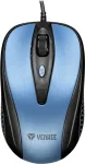 Yenkee YMS 1025BE QUITO USB laidinė pelė, optinė, 4 mygtukai, simetri&scaron;ka, mėlyna
